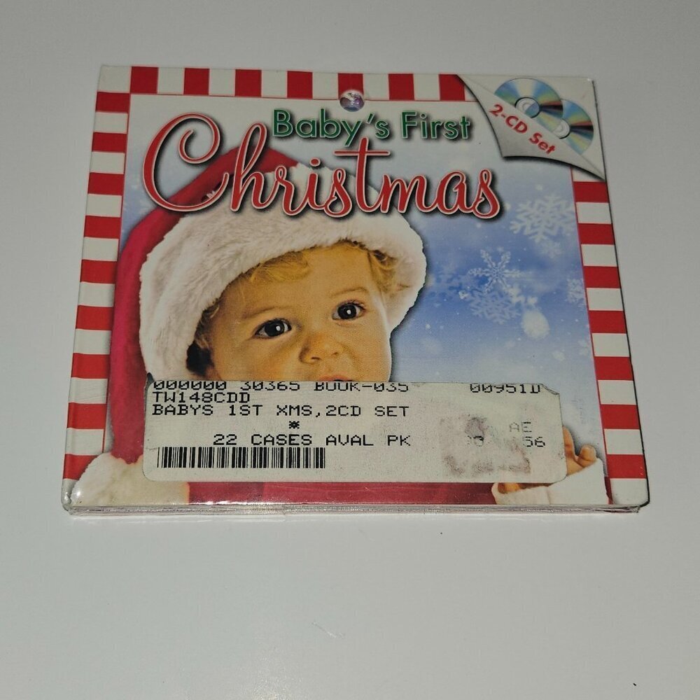 NOS Baby's First Christmas 2 CD Set Music FACTORY SEALED